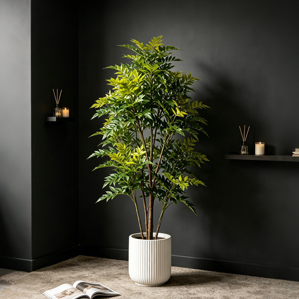 73-135cm 대형 인조 난디나 나무, 인조 래커 식 - Dracaena Marginata 리뷰 및 가격