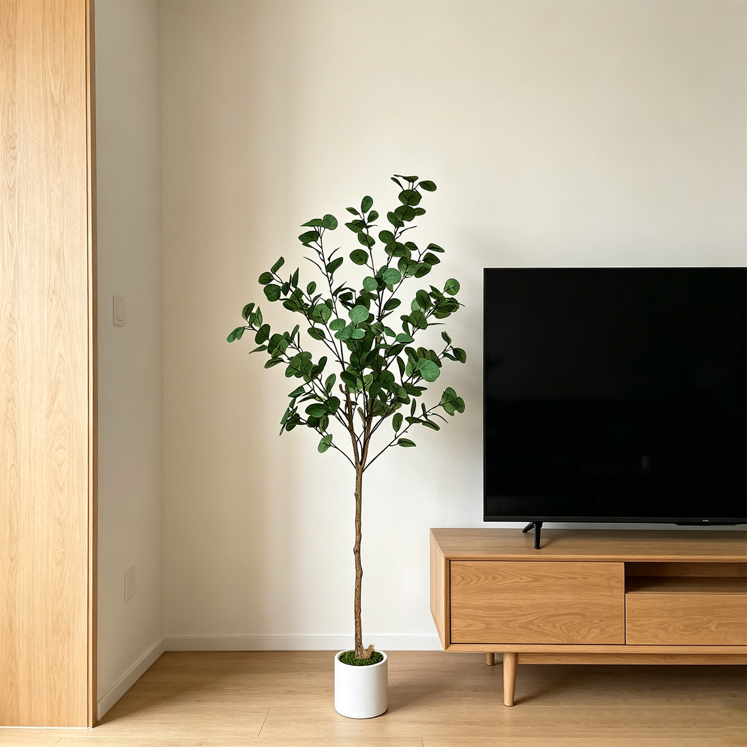 120-155Cm/5.1Ft 인공 유칼립투스 나무, 가 - Dracaena Marginata 리뷰 및 가격