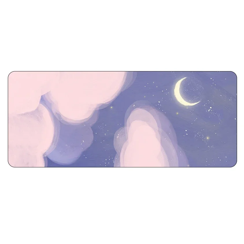 보라색 귀여운 구름 게이밍 마우스 패드 고무 미끄럼 방 - Tradescantia Purple 리뷰 및 가격